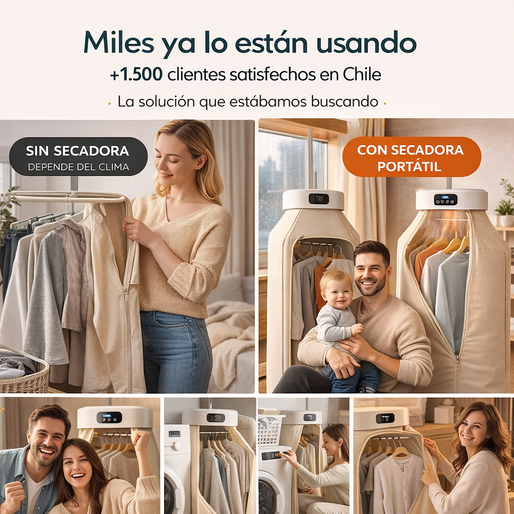 SecaPro™ Portátil - SECADOR DE ROPA